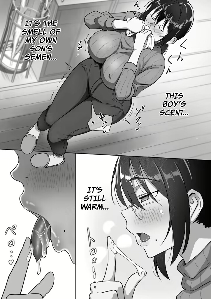 Hentai Manga Comic-Mother & Son Bonding in a Poor Single-Parent Household Feels Good-Read-7